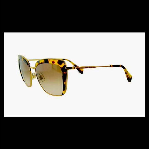 BNIB miu miu butterfly tortoiseshell sunglasses - Picture 1 of 12